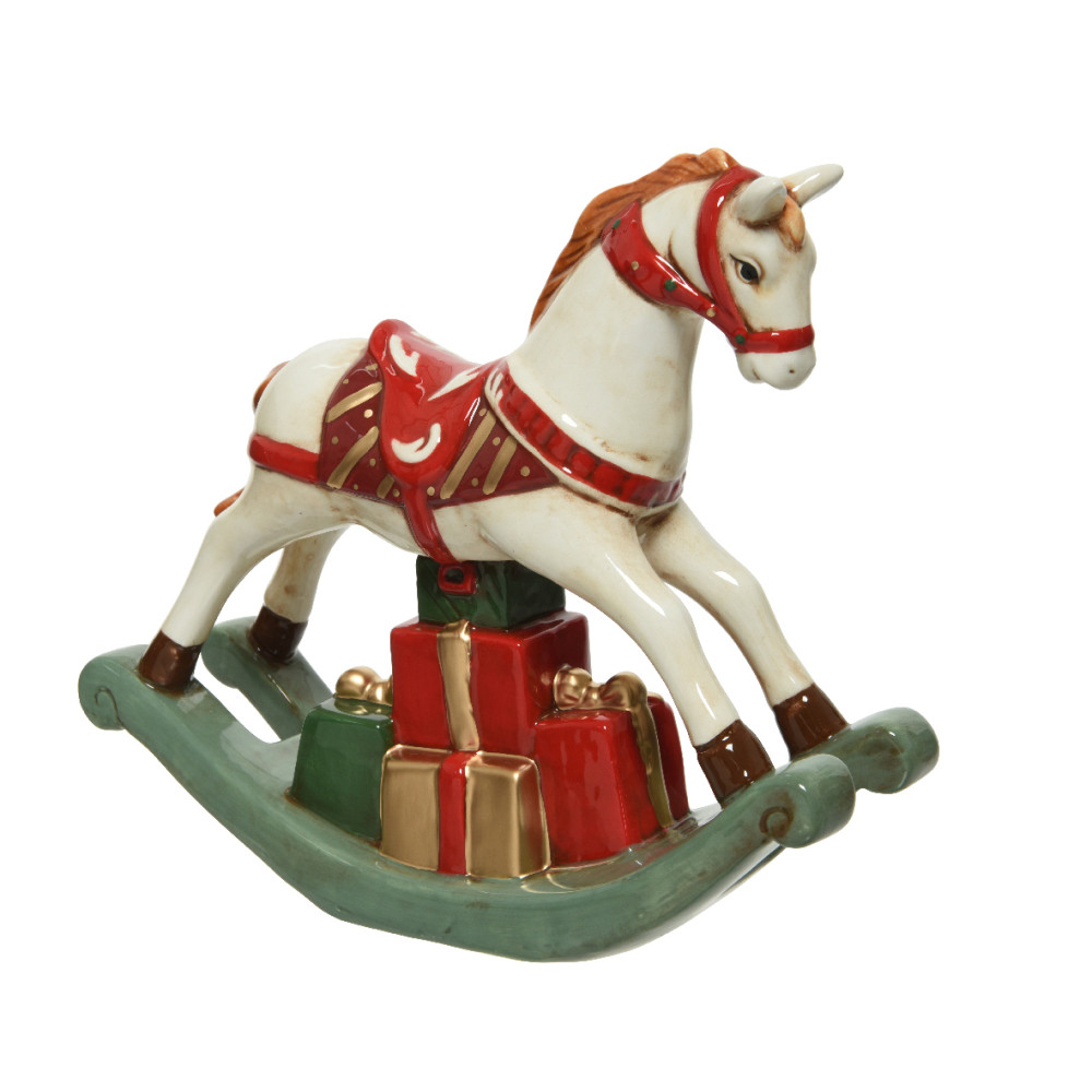 Christmas decoration Rocking Horse - 20,5 x 6 x 19 cm