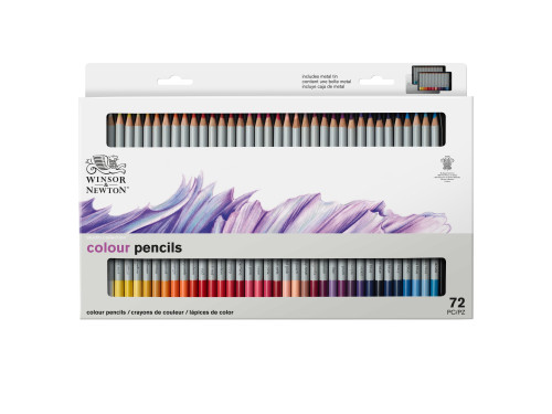 Zestaw kredek ołówkowych Colour Pencils - Winsor & Newton - 72 kolory