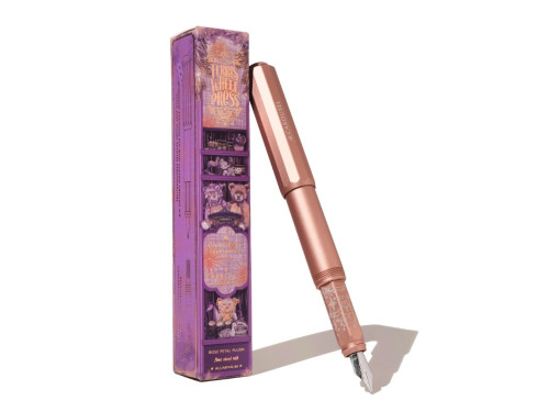 Aluminium Carousel Fountain Pen - Ferris Wheel Press - Rose Petal Plush, M