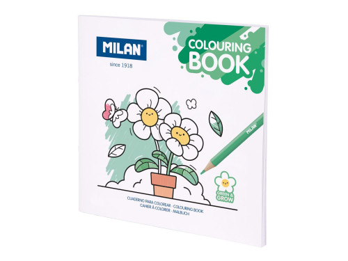 Coloring Book Green & Grow - Milan - 20 drawings