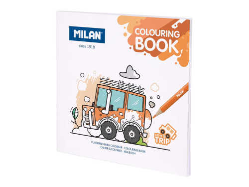 Kolorowanka dla dzieci Wycieczka - Milan - 20 rysunków