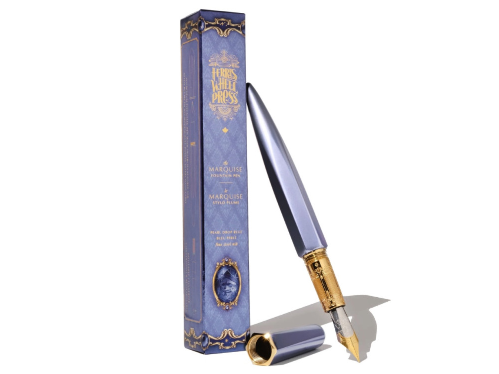 Pióro wieczne Marquise - Ferris Wheel Press - Pearl Drop Blue, M