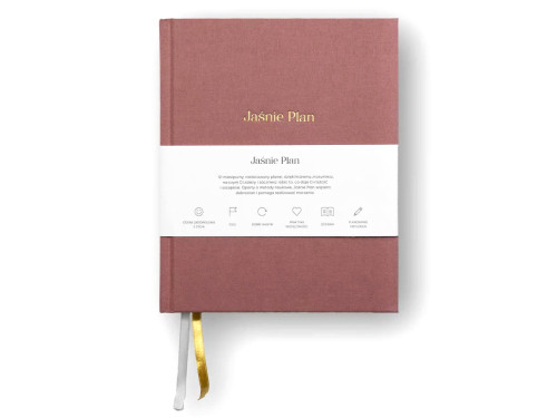 Planner Jaśnie Plan - pink