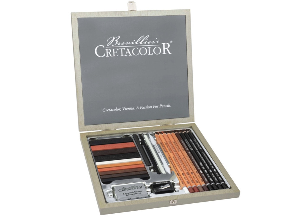 Passion Box Drawing Set - Cretacolor - 25 pcs.