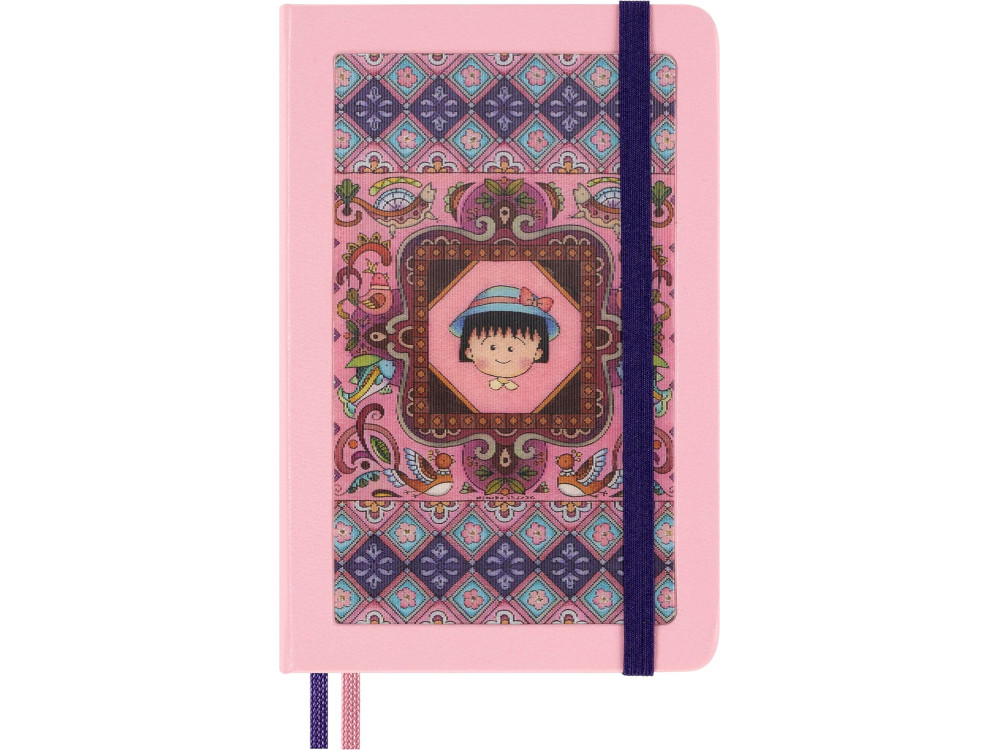 Notebook Sakura Maruka 9 x 14 cm - Moleskine - ruled, 70g/m2