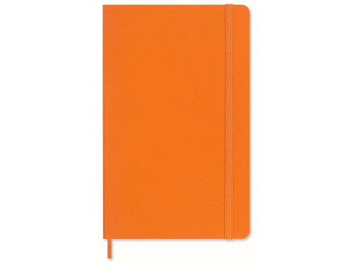 Notebook Vegea 13 x 21 cm - Moleskine - Orange ruled 100g/m2