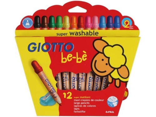 Kredki dla dzieci - Giotto bebe - 12 szt.