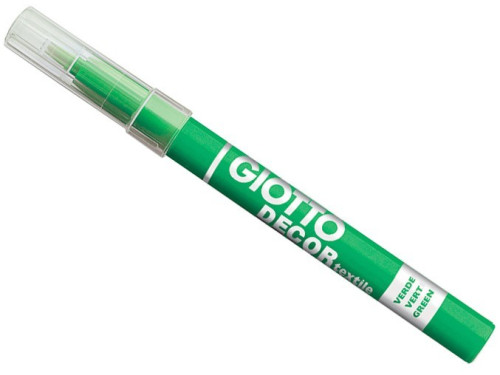 Giotto Decor Textile Pen - Green