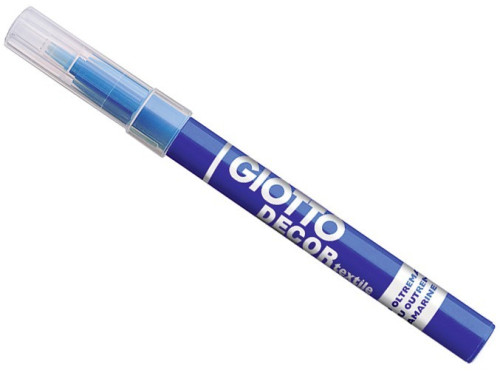 Giotto Decor Textile Pen - Ultramarine Blue