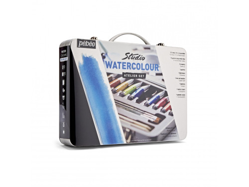 Zestaw akwarelowy Studio Watercolor Atelier - Pébéo - 33 szt.