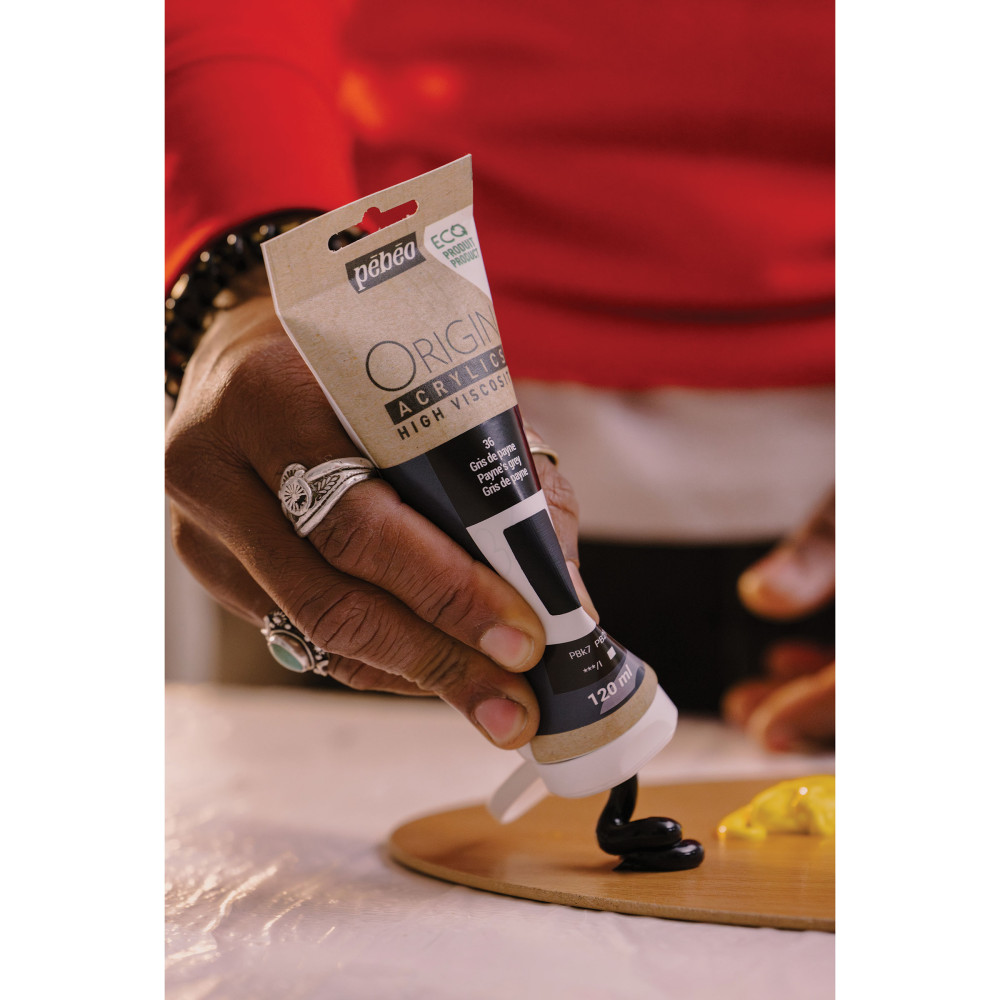 Set of Essentials Origin Acrylics High Viscosity acrylic paints - Pébéo - 12 x 60 ml