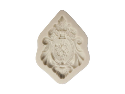 Forma silikonowa do odlewów Dekor z Różą - Pentart