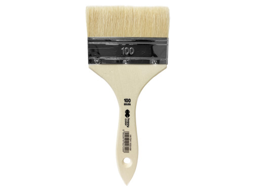 Hog bristle flat brush - Happy Color - no. 100