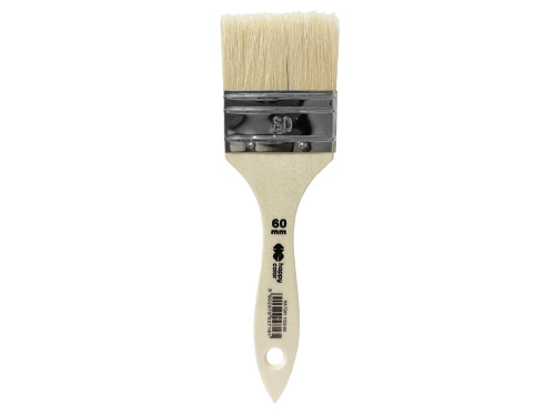 Hog bristle flat brush - Happy Color - no. 60