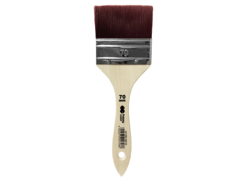 Synthetic flat Red Wine brush - Happy Color - no. 70