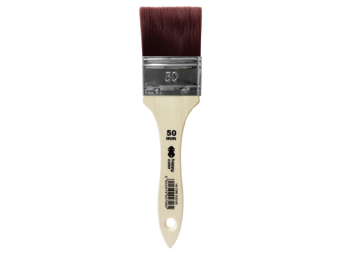Synthetic flat Red Wine brush - Happy Color - no. 50