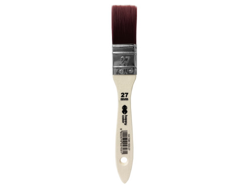 Synthetic flat Red Wine brush - Happy Color - no. 27