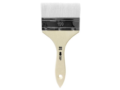 Synthetic nylon flat brush - Happy Color - no. 100