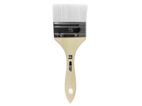 Synthetic nylon flat brush - Happy Color - no. 70