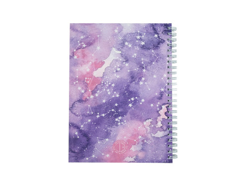 Kołozeszyt Pastel Galaxy A5 - Devangari - w kropki, miękka okładka, 120 g/m2