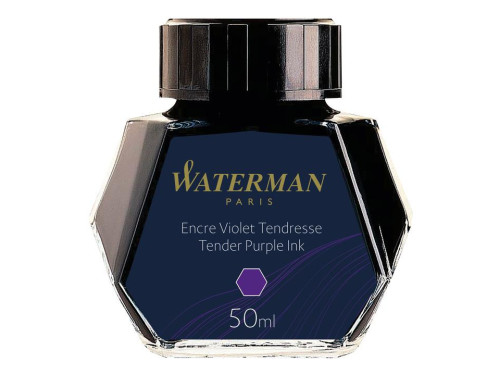Ink for fountain pens - Waterman - Purple, 50 ml