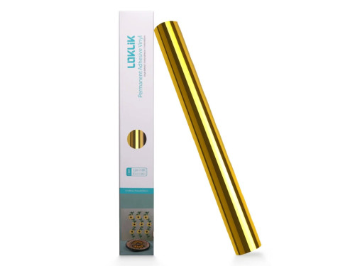 Adhesive Vinyl - LOKLiK - Gold, 30,5 x 180 cm