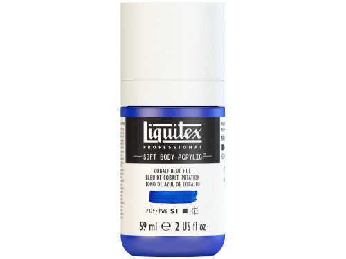 Acrylic Soft Body paint - Liquitex - Cobalt Blue Hue, 59 ml