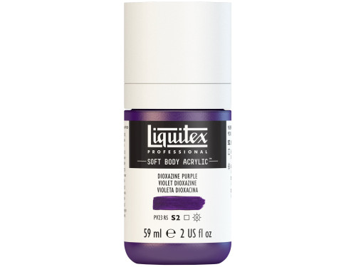 Acrylic Soft Body paint - Liquitex - Dioxazine Purple, 59 ml