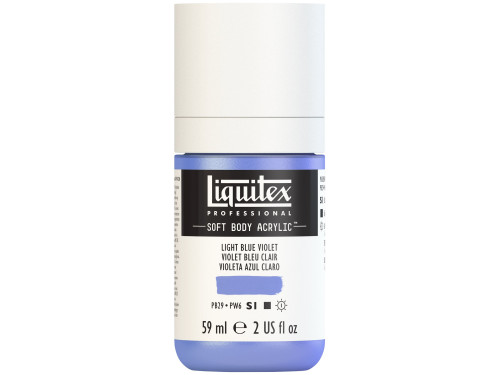 Acrylic Soft Body paint - Liquitex - Light Blue Violet, 59 ml