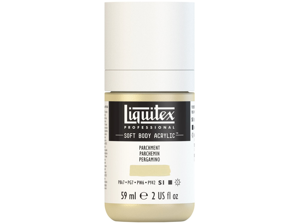 Acrylic Soft Body paint - Liquitex - Parchment, 59 ml