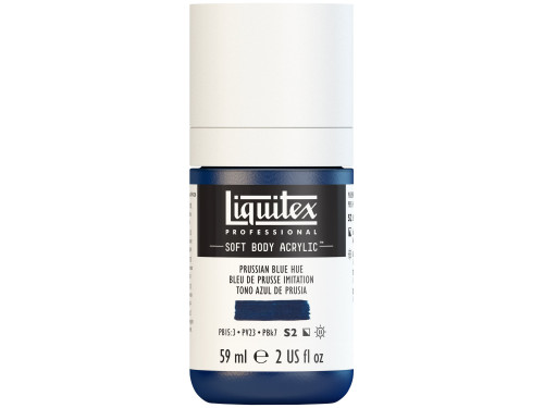 Acrylic Soft Body paint - Liquitex - Prussian Blue Hue, 59 ml