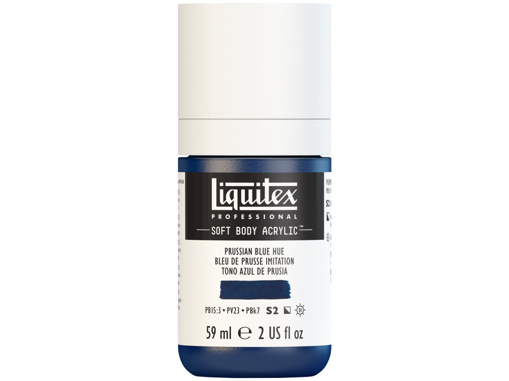 Acrylic Soft Body paint - Liquitex - Prussian Blue Hue, 59 ml