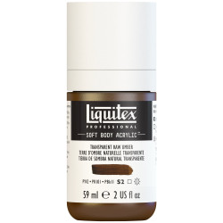 Acrylic Soft Body paint - Liquitex - Transparent Raw Umber, 59 ml