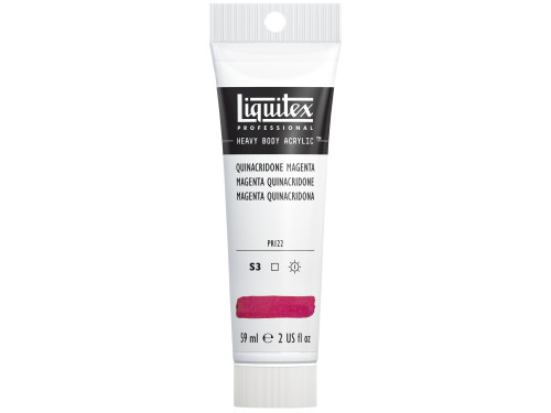 Acrylic Heavy Body paint - Liquitex - Quinacridone Magenta, 59 ml