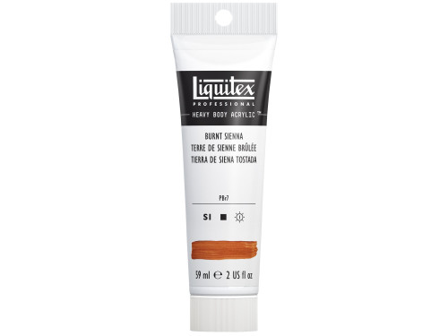 Acrylic Heavy Body paint - Liquitex - Burnt Sienna, 59 ml