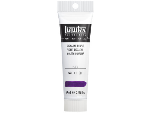 Acrylic Heavy Body paint - Liquitex - Dioxazine Purple, 59 ml