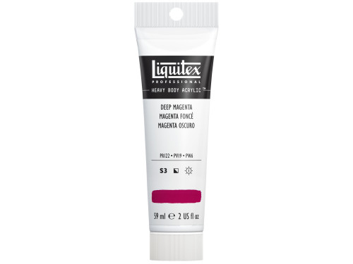Acrylic Heavy Body paint - Liquitex - Deep Magenta, 59 ml