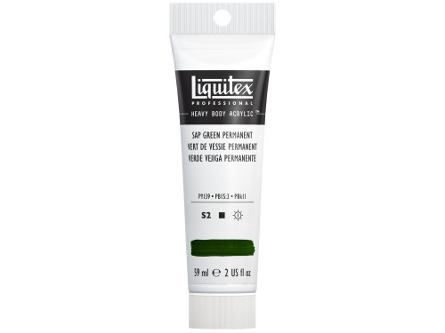 Farba akrylowa Heavy Body - Liquitex - Sap Green Permanent, 59 ml