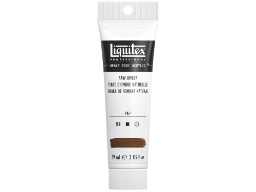 Acrylic Heavy Body paint - Liquitex - Raw Umber, 59 ml