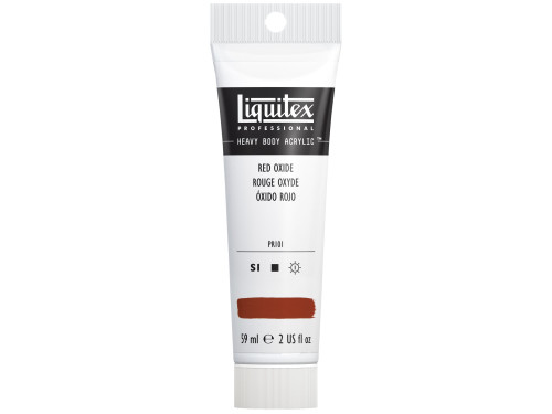 Acrylic Heavy Body paint - Liquitex - Red Oxide, 59 ml