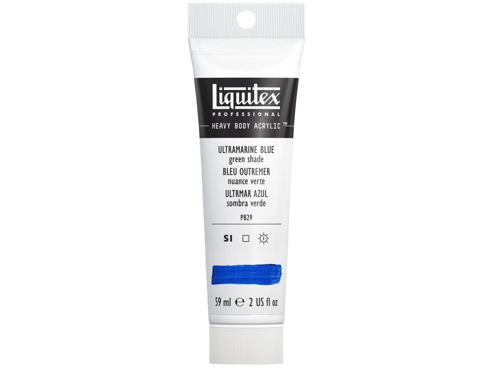 Acrylic Heavy Body paint - Liquitex - Ultramarine Blue Red Shade, 59 ml