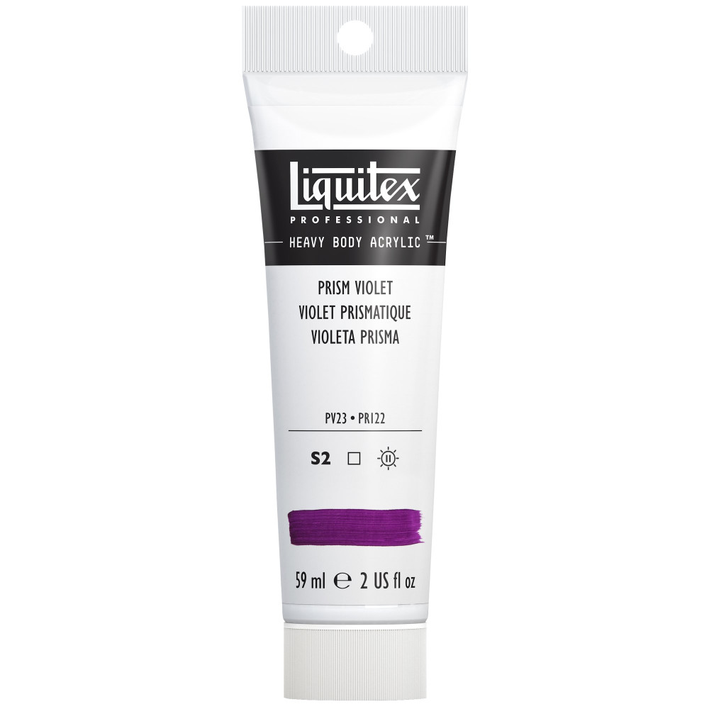 Farba akrylowa Heavy Body - Liquitex - Prism Violet, 59 ml