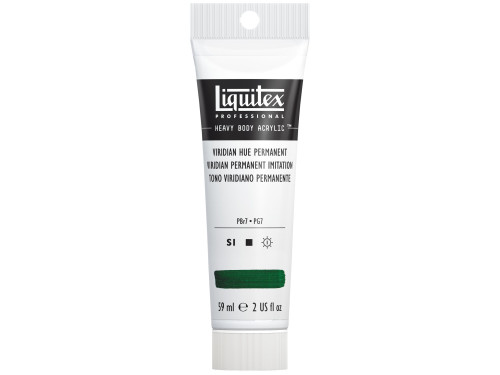 Acrylic Heavy Body paint - Liquitex - Viridian Hue Permanent, 59 ml