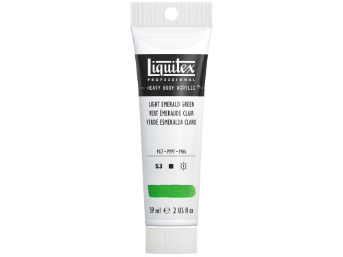 Acrylic Heavy Body paint - Liquitex - Light Emerald Green, 59 ml