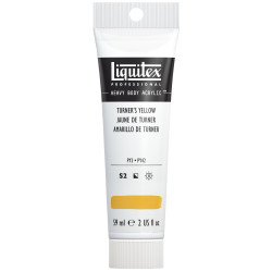 Acrylic Heavy Body paint - Liquitex - Turner Yellow, 59 ml