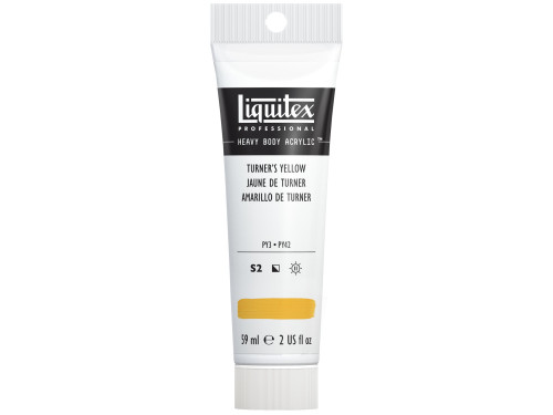 Acrylic Heavy Body paint - Liquitex - Turner Yellow, 59 ml
