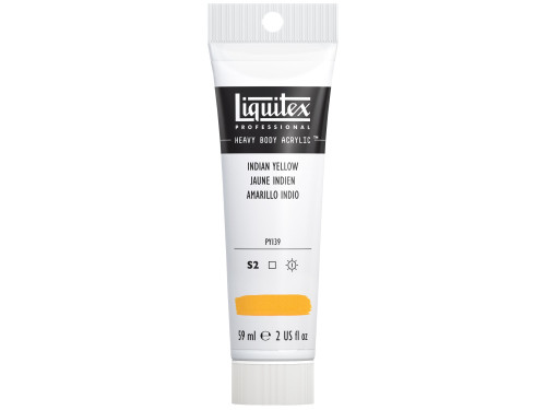 Acrylic Heavy Body paint - Liquitex - Indian Yellow, 59 ml