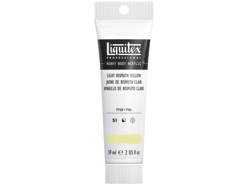 Acrylic Heavy Body paint - Liquitex - Light Bismuth Yellow, 59 ml