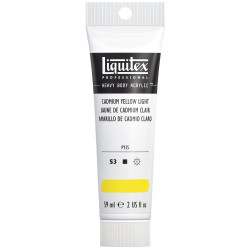 Acrylic Heavy Body paint - Liquitex - Cadmium Yellow Light, 59 ml