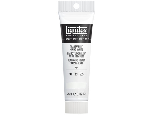 Farba akrylowa Heavy Body - Liquitex - Mixing White, 59 ml